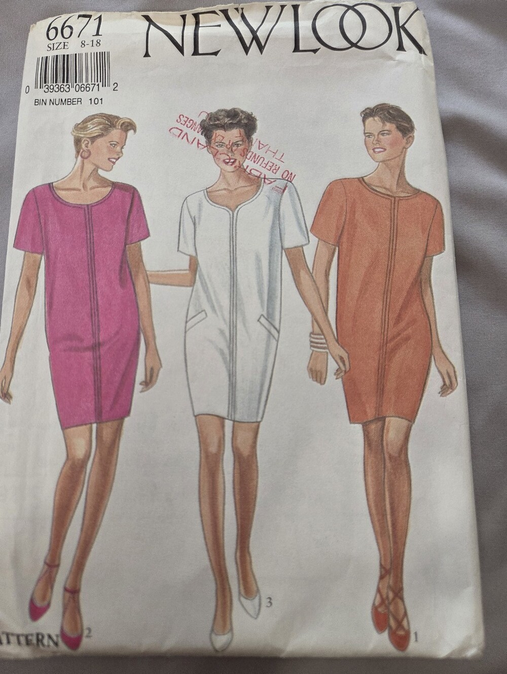 New Look 6671 Sewing Pattern